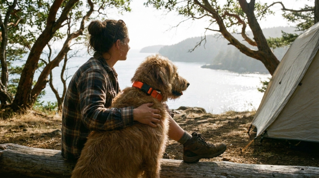Technology for Pets when camping